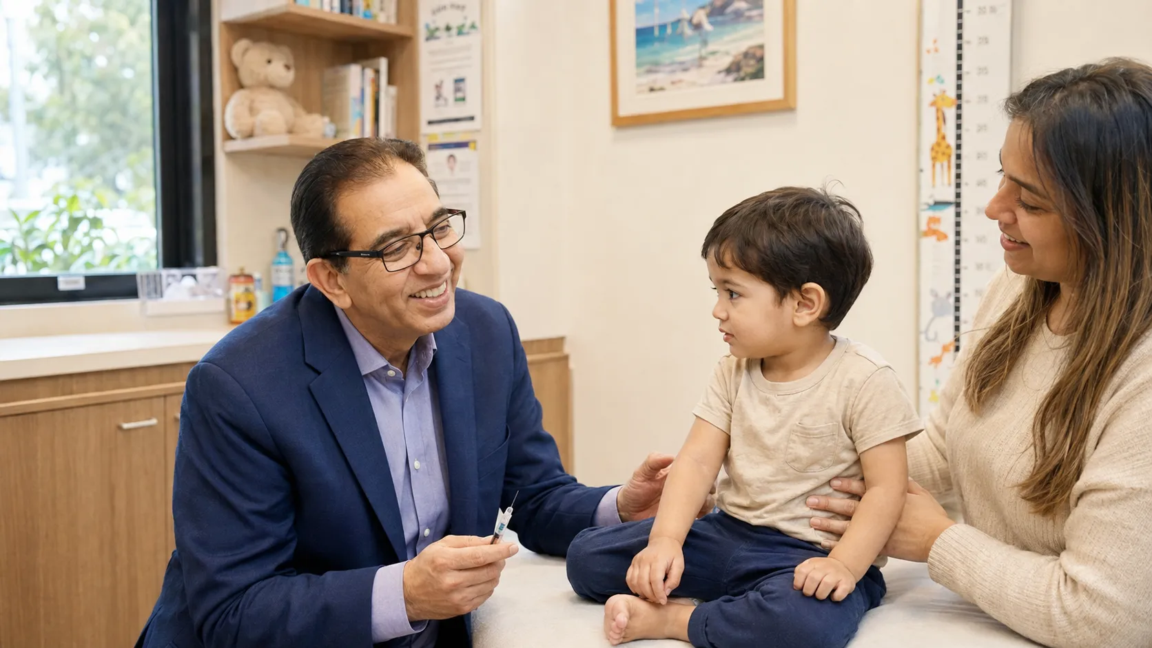 Children's immunisation and vaccination at Victoria Road Medical Centre