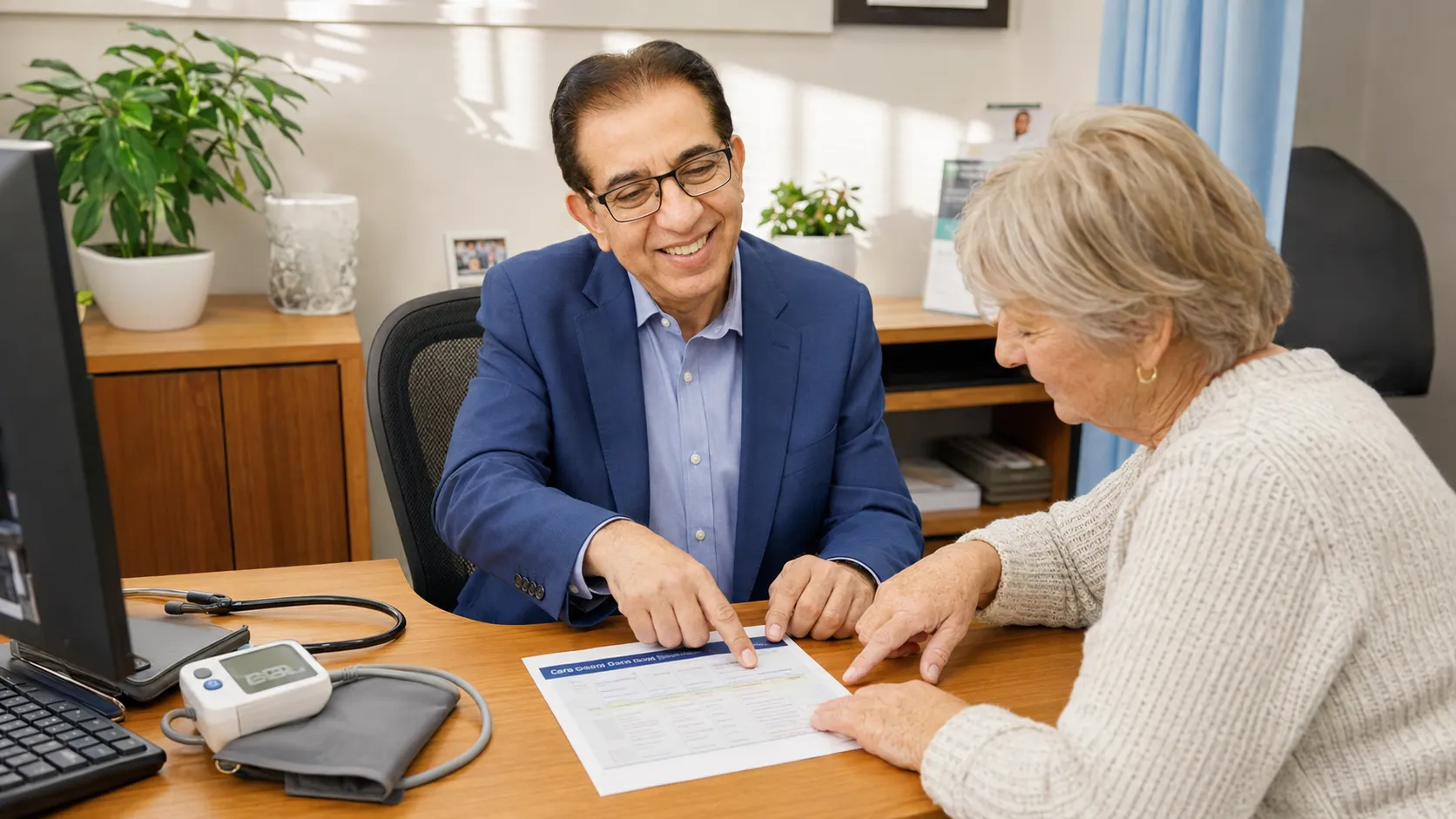 Chronic disease management and care plans at Victoria Road Medical Centre