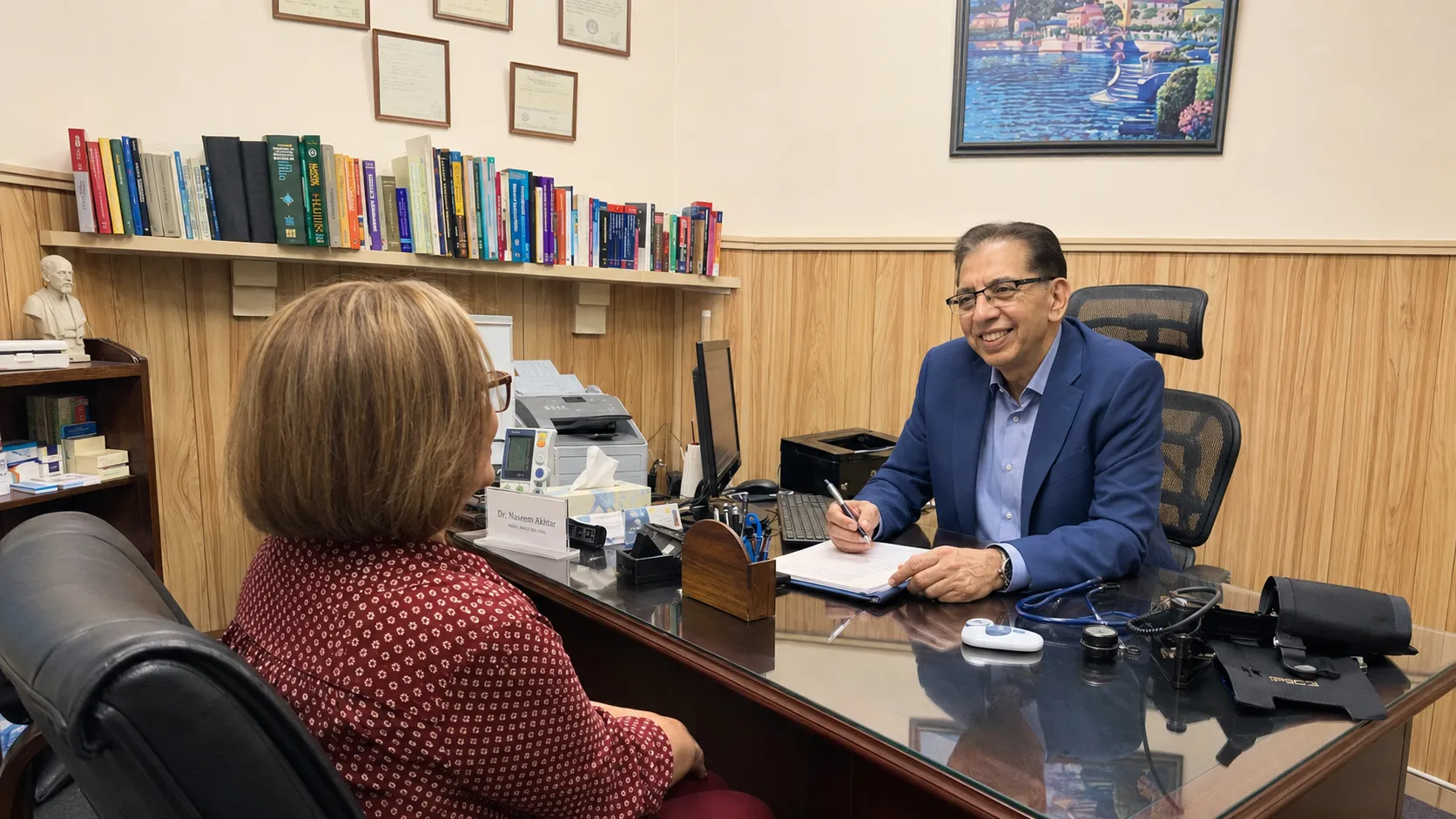 Women's health consultation at Victoria Road Medical Centre